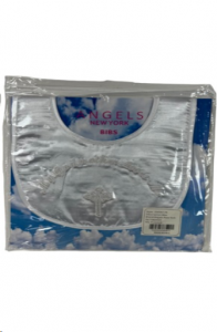 BOYS BIBS MY GOD MOTHER LOVES ME (0565617)